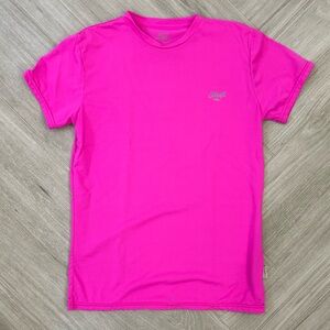 O'Neill Bright Pink Swim Shirt Rash Guard Girls Size 16